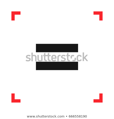 Zdjęcia stock: Buttons With The Equal Sign