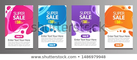 Stockfoto: Set Of Sale Posters Or Flyers Design Discount Background For The Online Store Shop Promotional Le