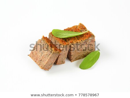 Stock fotó: Pork And Liver Meatloaf