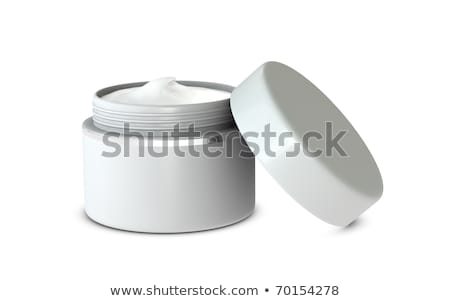 Stock photo: One Hand Cream Box With Blank Space
