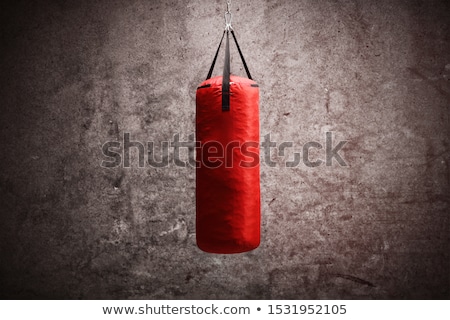 Foto stock: Punching Bags Hanging