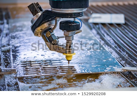 Stockfoto: Cnc Water Jet Cutting Machine