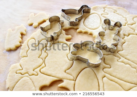 Stock photo: Gingerbread Dough For Cooking Easter Cookies