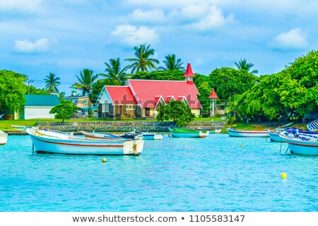 Stock photo: Red Roof Church