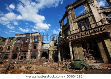 Zdjęcia stock: Ruin After War In Volgograd