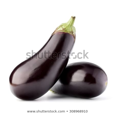 Foto d'archivio: Two Eggplants