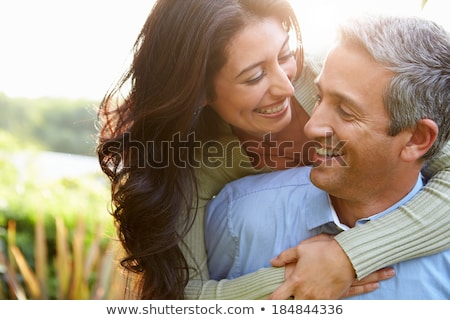 Stockfoto: Middle Aged Couple Smiling