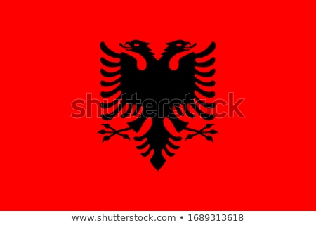 Сток-фото: State Flag Of Albania