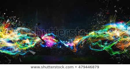 Foto stock: Disco With Colorful Lights