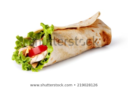 Stock photo: Tortilla Wrap Fajita