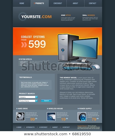 Foto stock: Plasma With Web Page