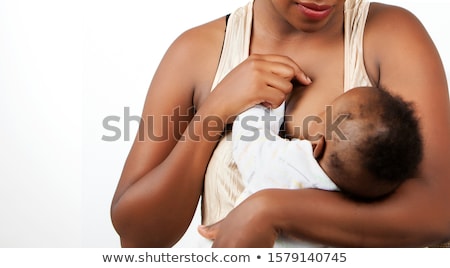 ストックフォト: ちゃんの母乳育児