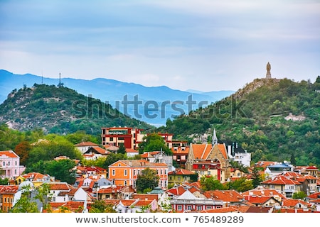 Foto stock: Plovdiv Bulgaria View