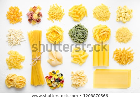 Foto stock: Various Types Of Dried Pasta