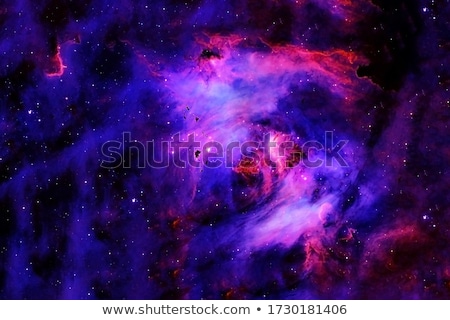 Foto d'archivio: Beautiful Nebula And Galaxy Elements Of This Image Furnished By