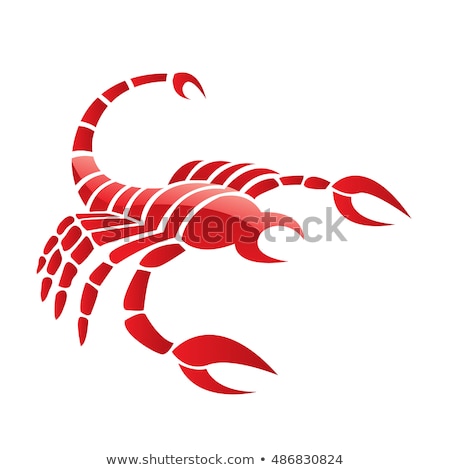 Stock photo: Glossy Red Scorpion