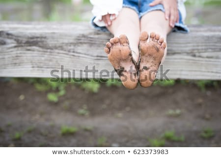 Stock photo: Dirty Feet