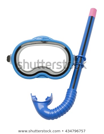 Stockfoto: Mask For Diving Isolated