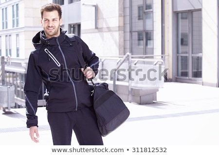 Foto stock: Going To The Gym