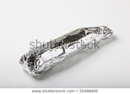 [[stock_photo]]: Tenderloin Wrapped In Aluminum Foil