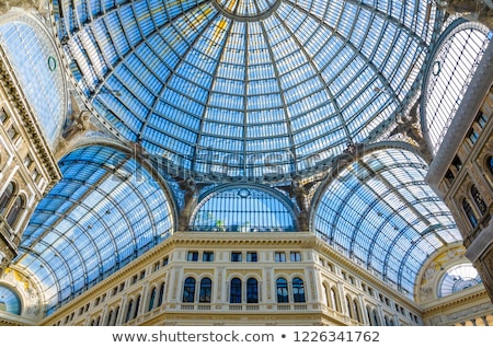 Foto stock: Galleria Umberto I Public Shopping Gallery In Naples