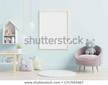 Stockfoto: A Kid Bedroom Template