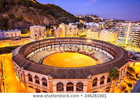 ストックフォト: Malaguetas Bullfighting Ring In Malaga