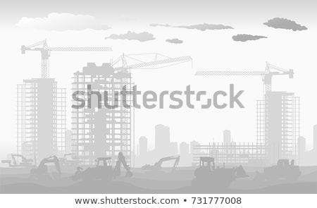 Stockfoto: Skyscraper Under Construction