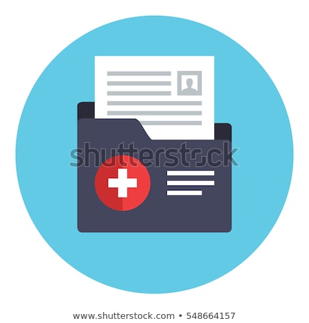 [[stock_photo]]: Paper Folder Icon In Cartoon Style