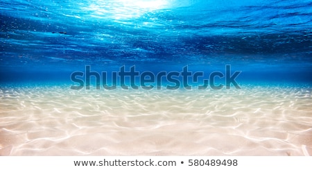 Foto stock: Pattern Of Water At The Sandy Beach