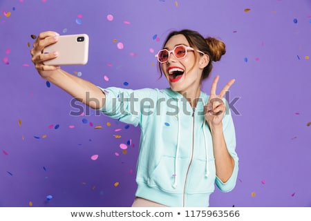 Сток-фото: Fashion Photo Of Young Girl Smiling