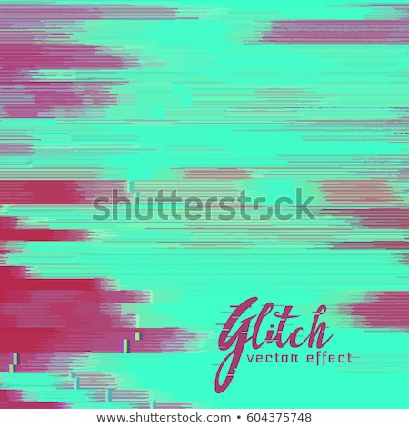 Foto stock: Glitch Signal Error Vector Background