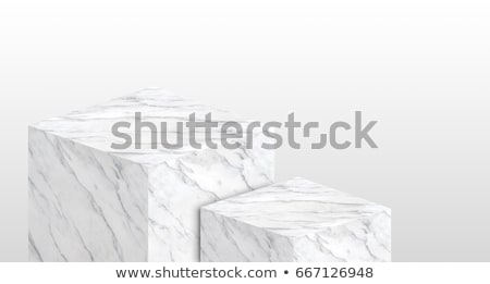 Zdjęcia stock: Empty Podium And Two Spotlights 3d Rendering