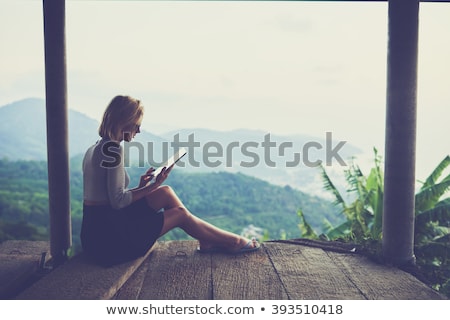 Foto stock: 4g Text On Forest Background