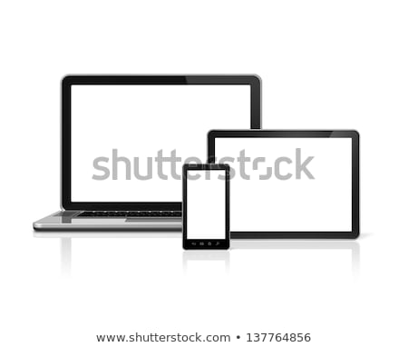 Stok fotoğraf: Touchscreen Tablet