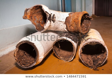 Foto stock: Iron Sewer