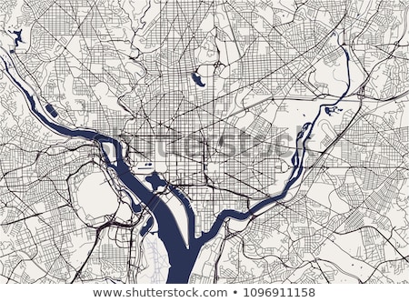 Stockfoto: Washington Dc Map