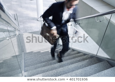 Zdjęcia stock: Businessman In A Hurry