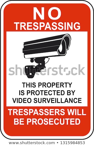 Stock photo: No Trespassing Sign