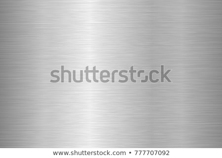 Foto d'archivio: Silver Brushed Metal Background Texture