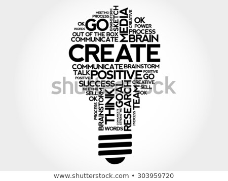 Foto stock: Business Startup - Wordcloud Concept