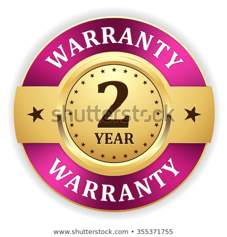 Stockfoto: 2 Years Warranty Purple Vector Icon Button