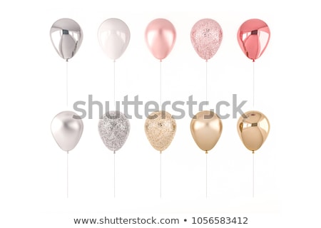 Stockfoto: Pearl Realistic Isolated On White Background
