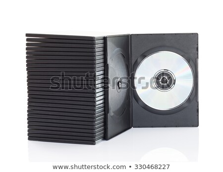 Stock photo: Stack Of Dvd Boxes