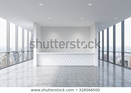 Foto stock: Boutique Interior With Reception 3d Rendering