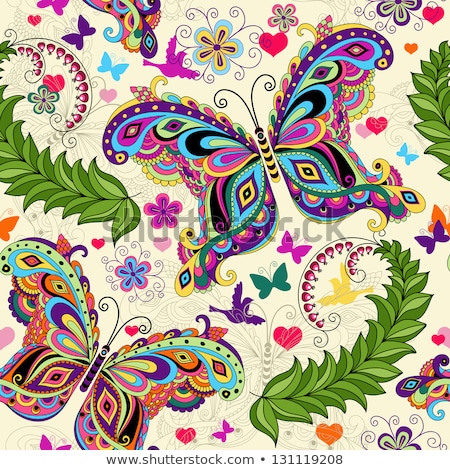 Stockfoto: Colorful Mandala Design On Gray Background