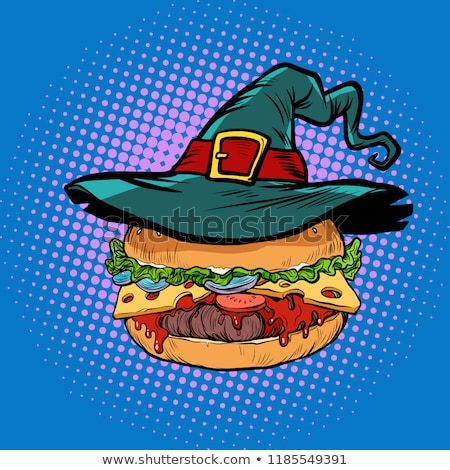 [[stock_photo]]: Halloween Burger Fast Food Holiday