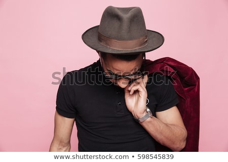 Stockfoto: Portrait Of A Pensive Young African Man