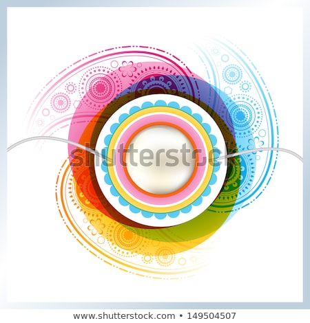 Stok fotoğraf: Rakhi Design Background With Text Space