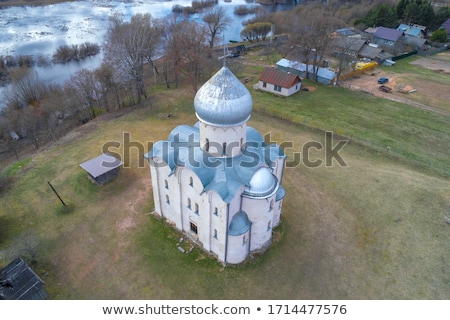 Foto d'archivio: Church Of The Transfiguration Of Our Savior Veliky Novgorod